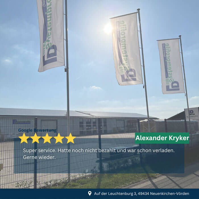 LD Systemprofile - Erfahrungsbericht unseres Kunden Alexander Kryker